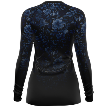 Chokefish™ Long Sleeve Rashguard Floral Woman's Shirt-002